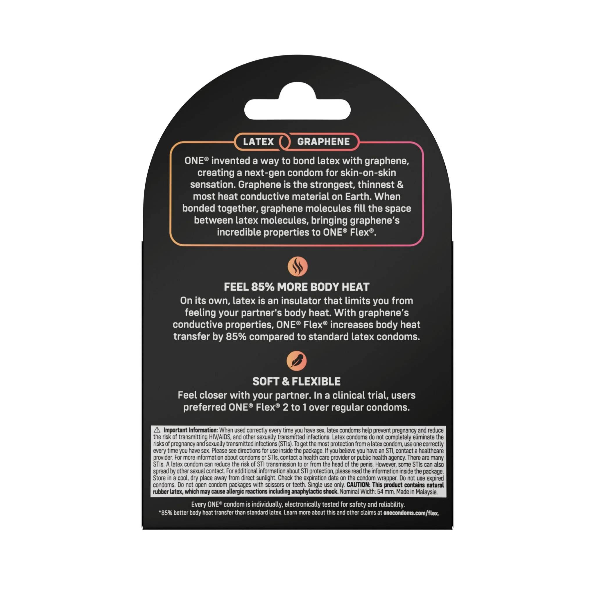 ONE® Flex® Graphene Condoms - Image 6