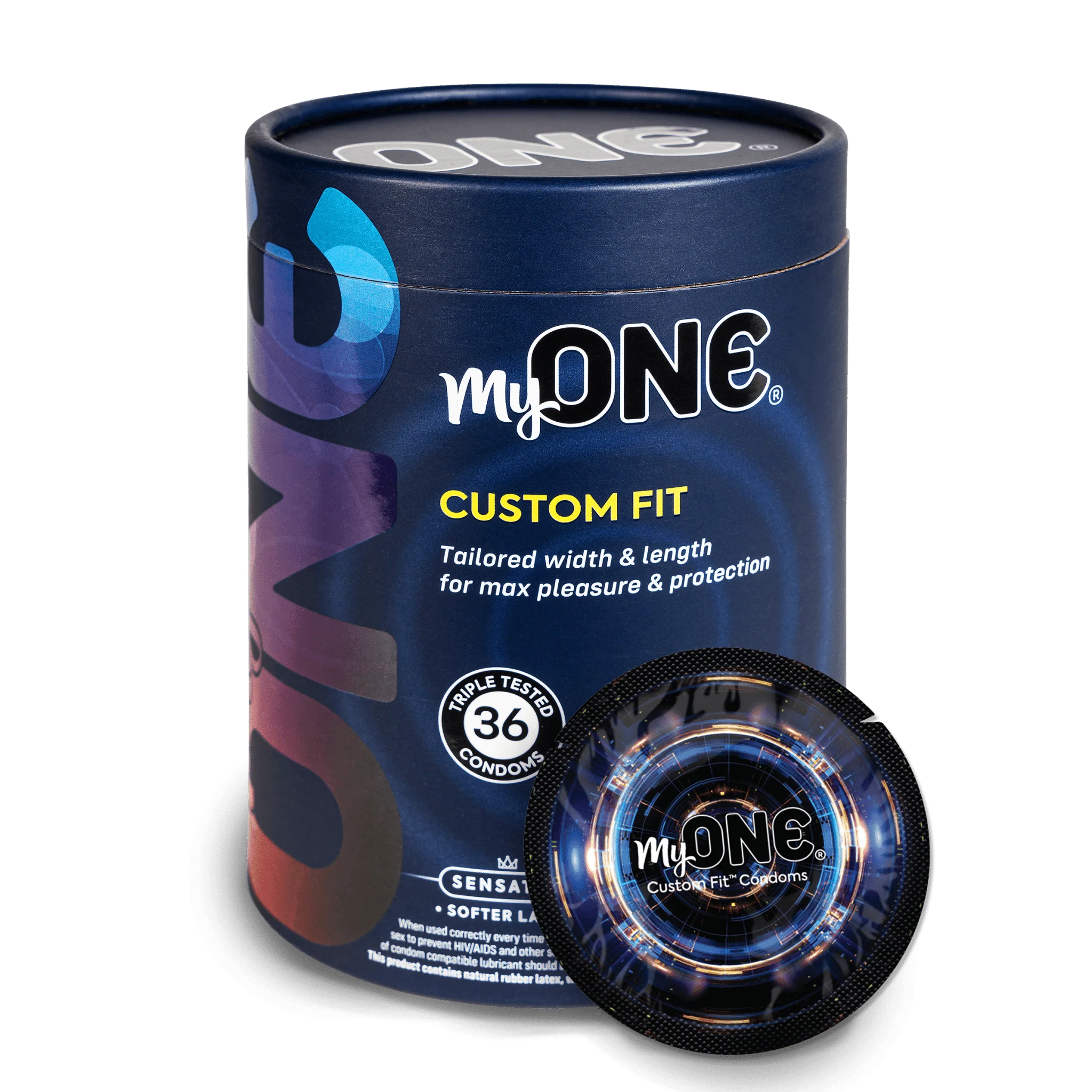 MyONE® Size 55H My Custom Fit® Condom - Image 2